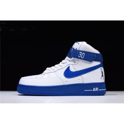 Nike Air Force 1 High Sheed Beyaz / Mavi Kaykay Ayakkabı Türkiye - MQNZ0HGV